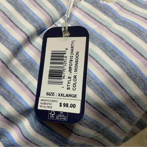 NWT Men’s johnnie-O Performance Polo - Picture 5 of 5